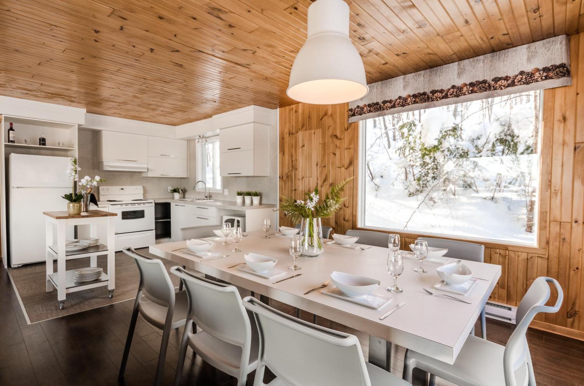Auberge Du Lac-A-L'Eau-Claire Saint-Alexis-des-Monts Kültér fotó