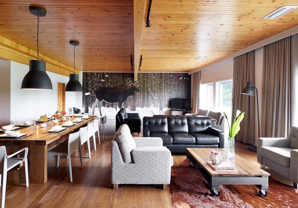 Auberge Du Lac-A-L'Eau-Claire Saint-Alexis-des-Monts Kültér fotó