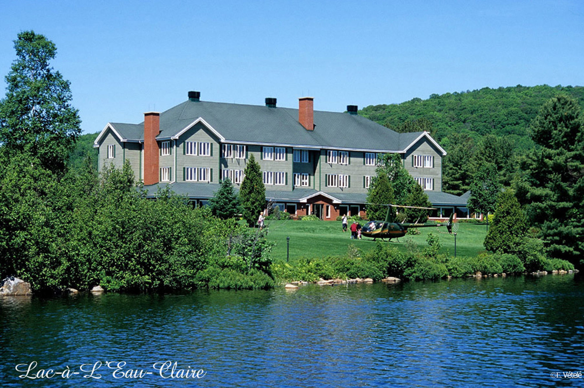 Auberge Du Lac-A-L'Eau-Claire Saint-Alexis-des-Monts Kültér fotó